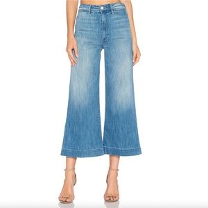 MOTHER Swooner Roller Crop Jeans